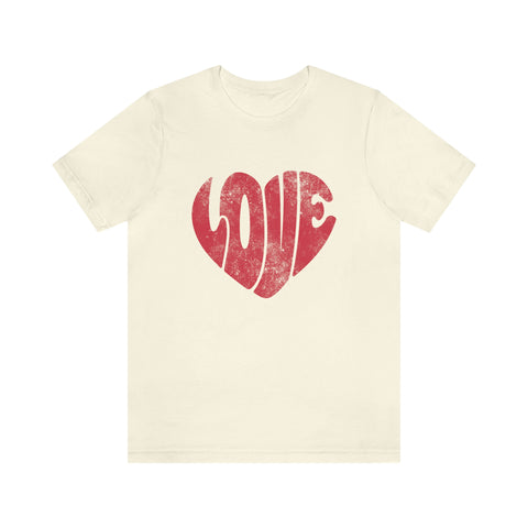 Love Heart Tee - Valentines Day T-shirt
