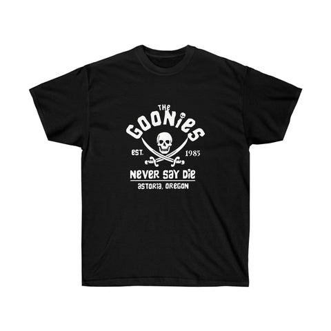 Goonies Never Say Die - Skull - The Goonies - Unisex Ultra Cotton Tee