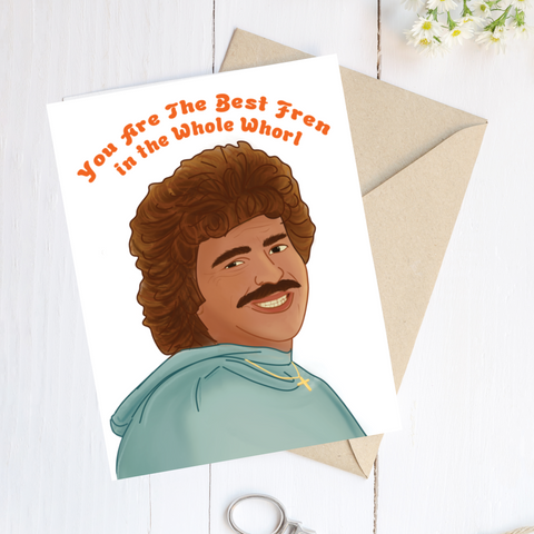 Nacho Libre Card - You're The Best Fren In The Whole Whorl (Friend)