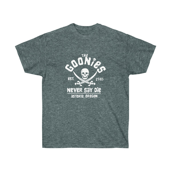 Goonies Never Say Die - Skull - The Goonies - Unisex Ultra Cotton Tee