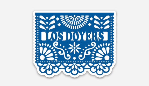 Papel Picado Sticker - Los Doyers