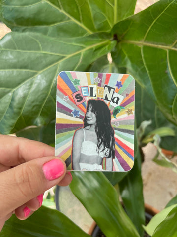 Selena Rainbow Sticker